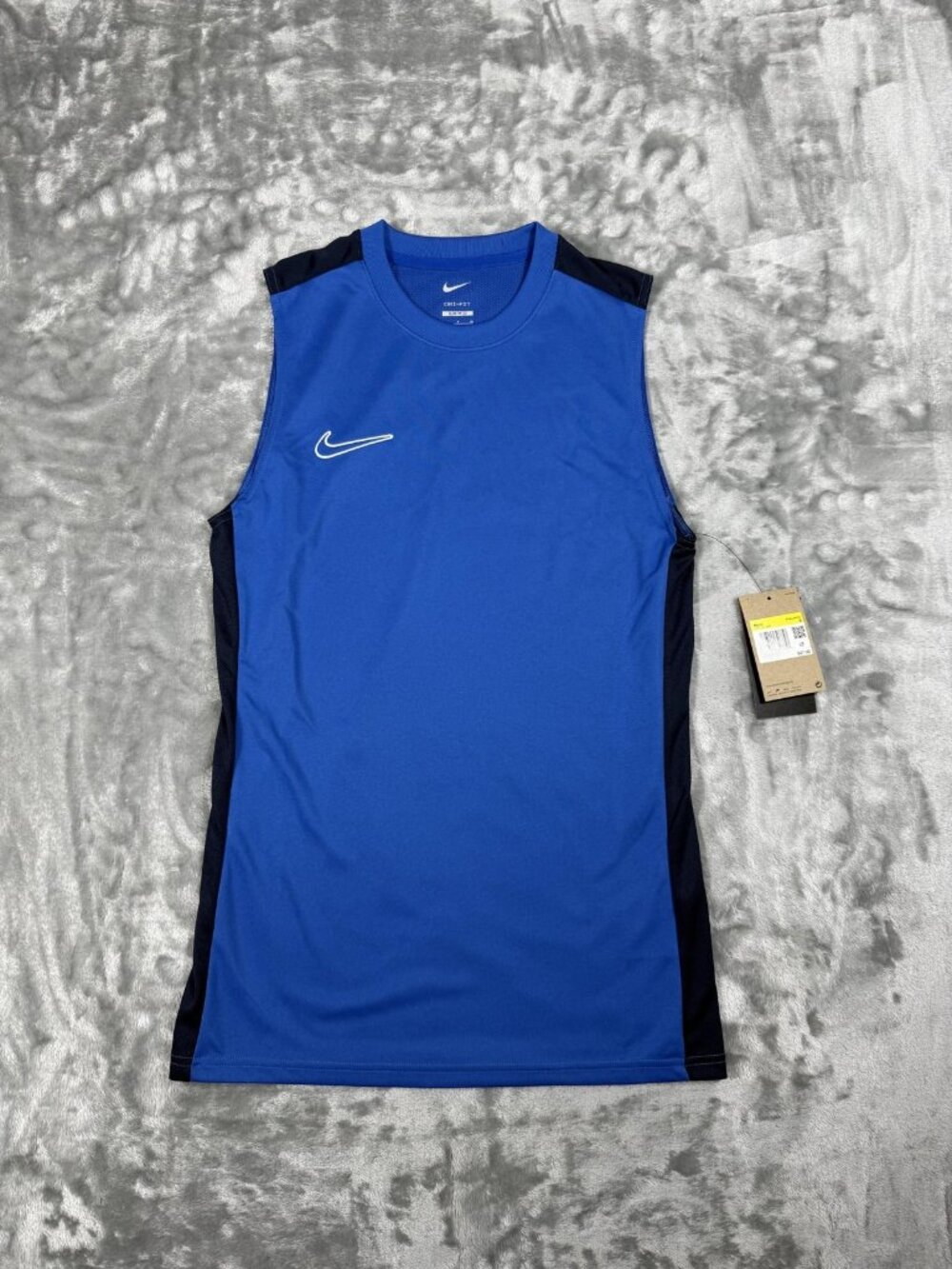 New Nike Dri-FIT Tank Top Men's Small Blue Soccer Jersey Training Top DR1331 463